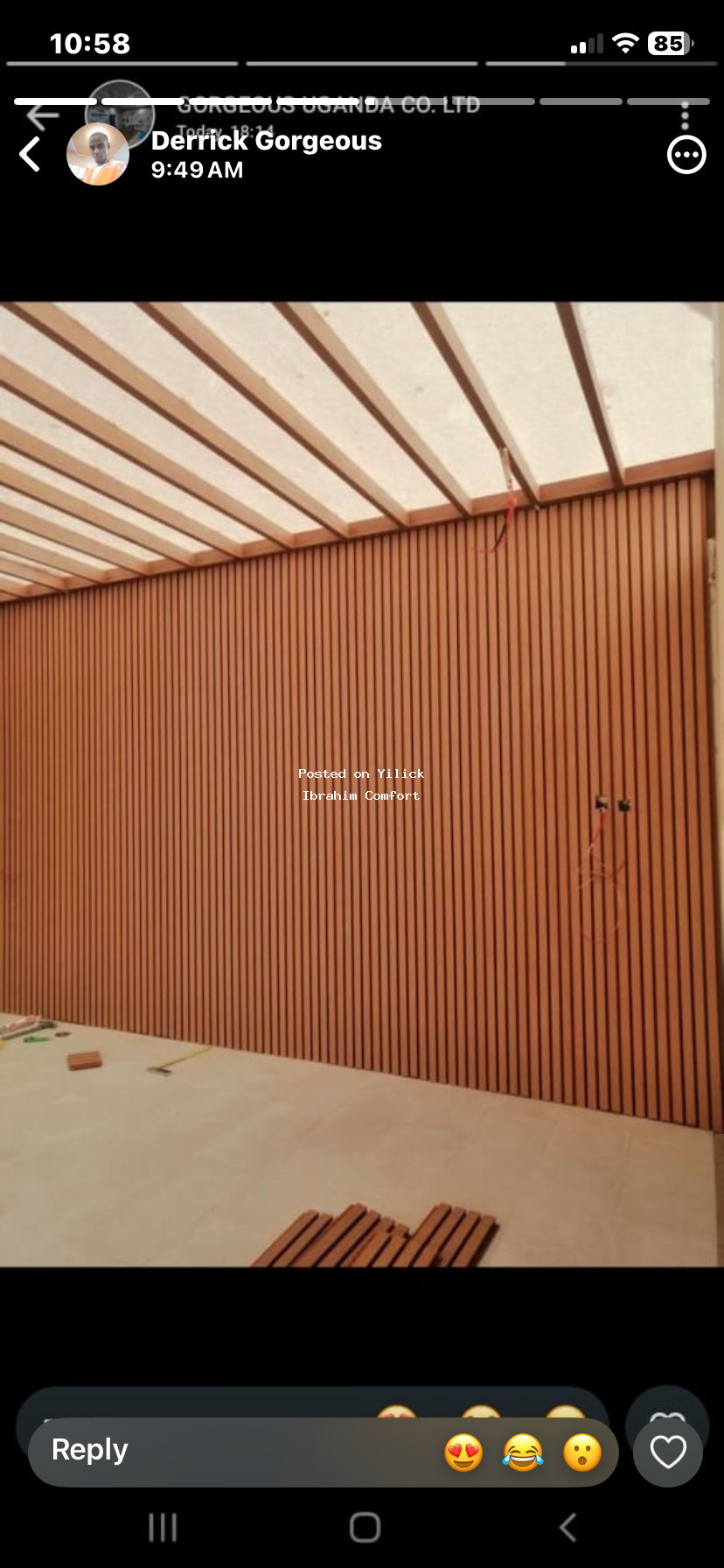 Elegant Wooden Wall Paneling for a Modern Touch for sale in Kampala - Yilick