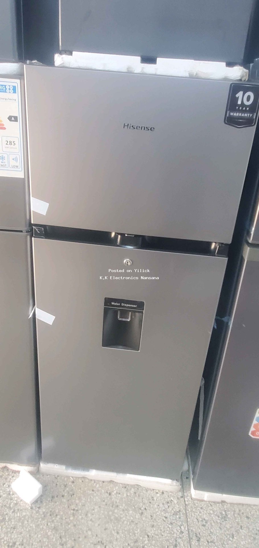 Hisense 270L Double Door Refrigerator RD-27DR for sale in Kampala - Yilick
