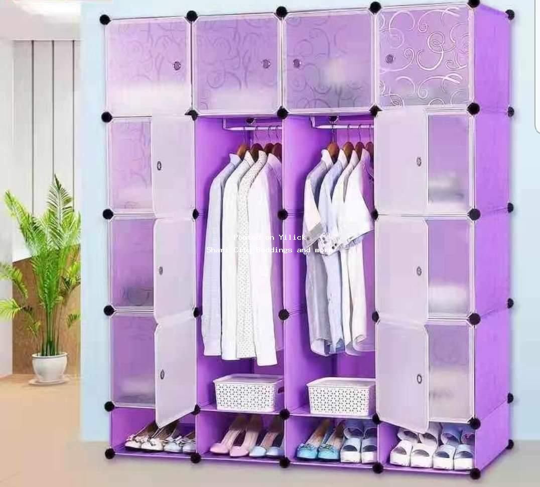 Stylish and Spacious Purple Modular Wardrobe for sale in Kampala - Yilick