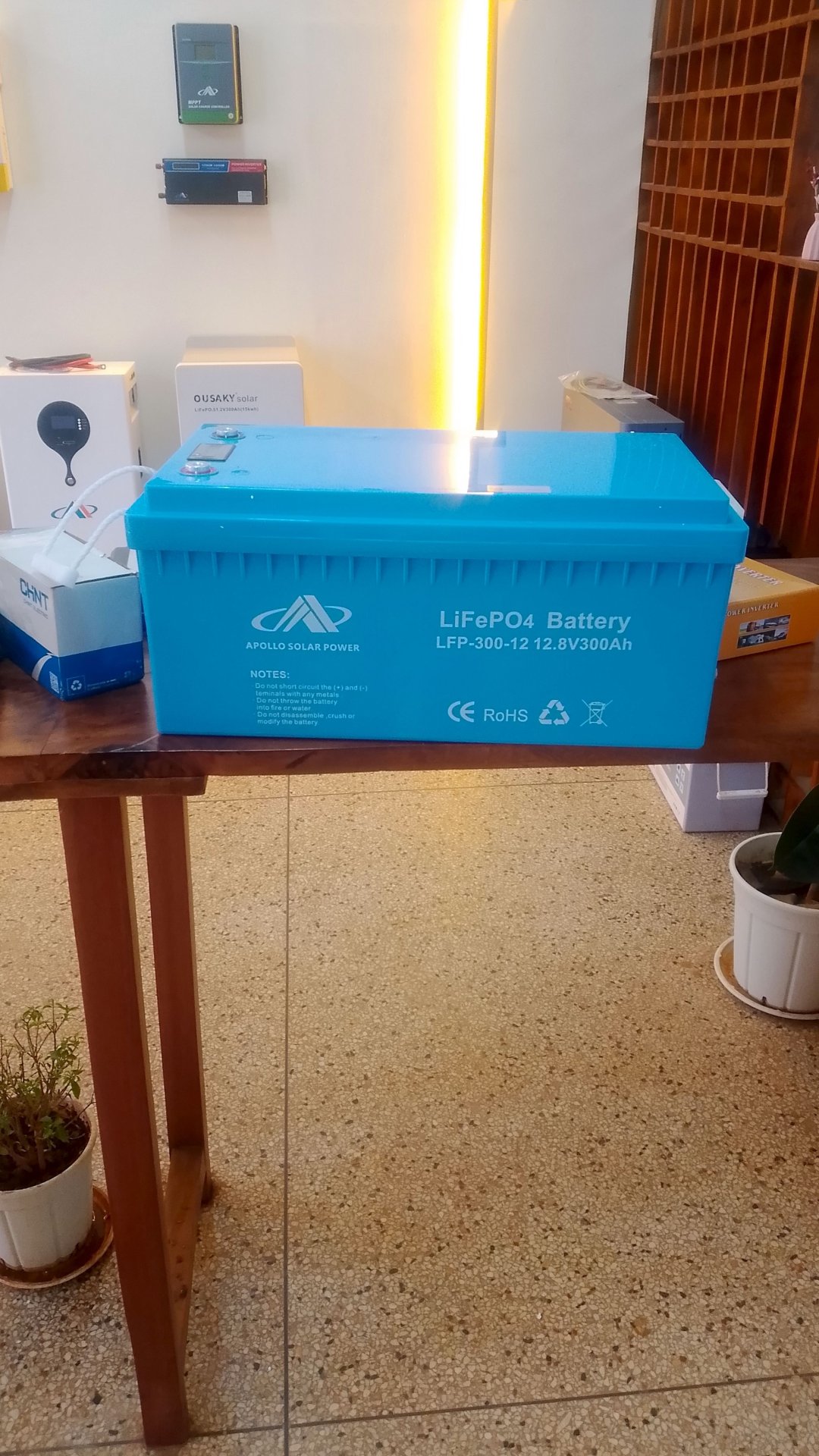 High-Performance LiFePO4 12V 300Ah Battery for sale in Kampala - Yilick