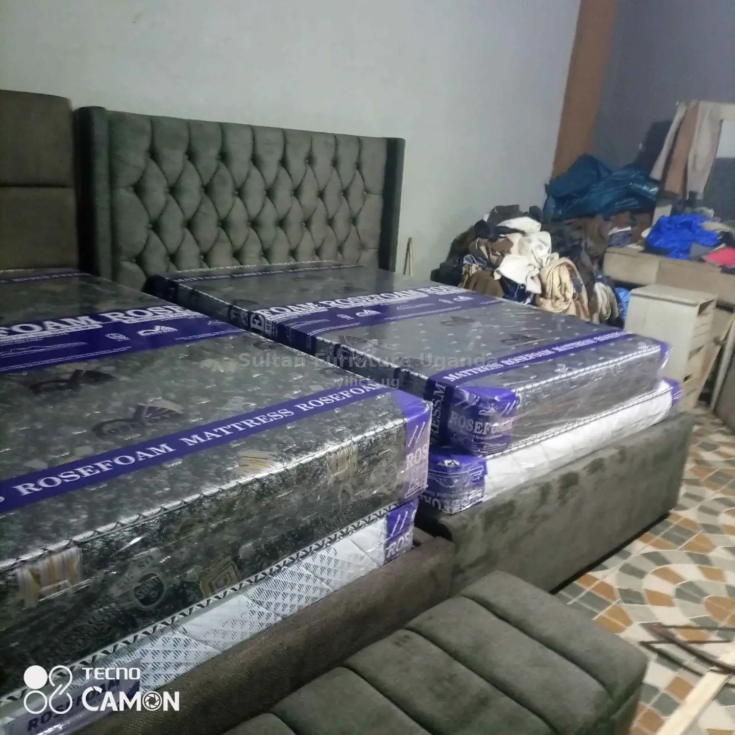 modern geometric beds for sale in Kampala - Yilick