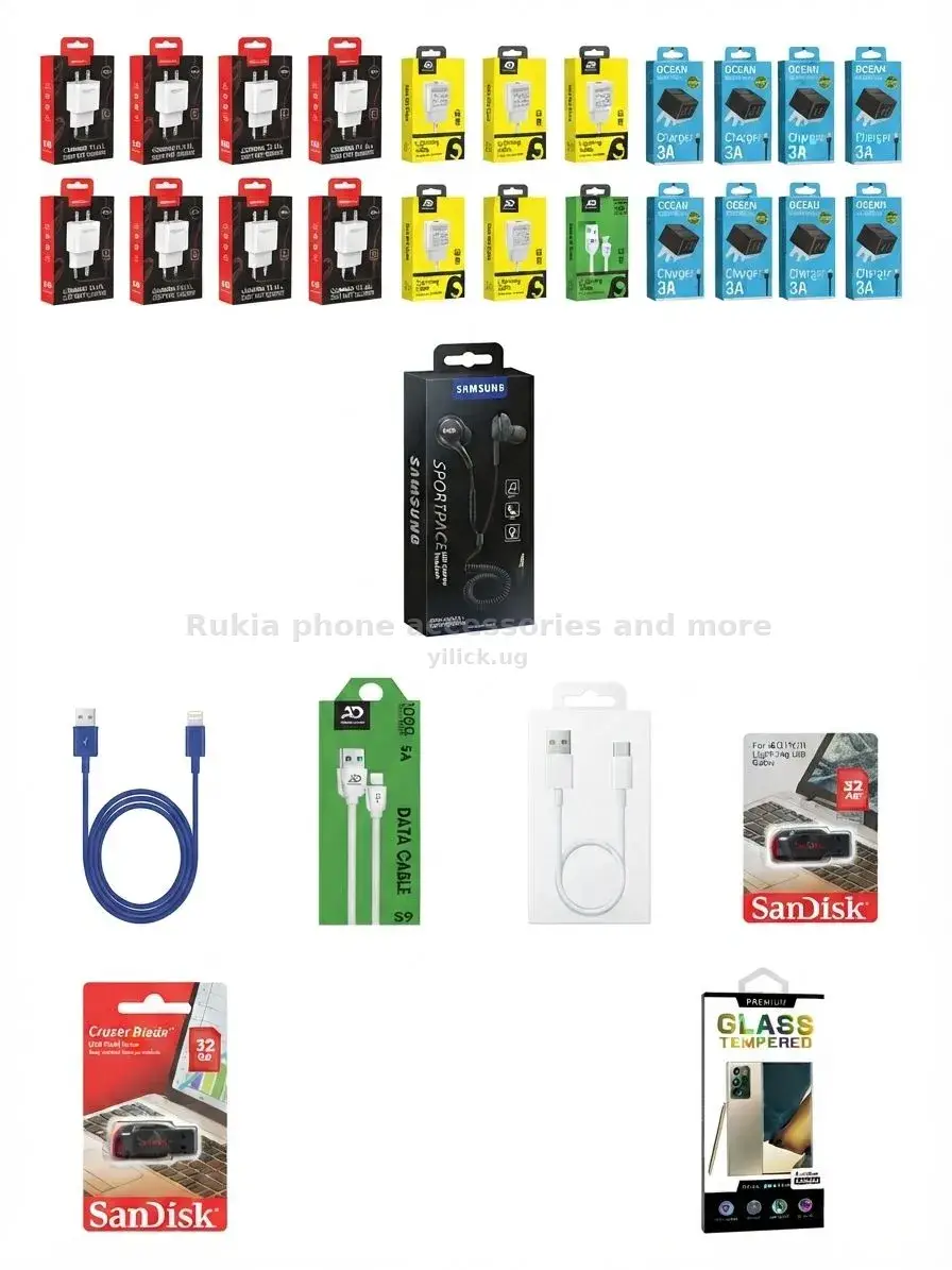 Premium Android and iPhone Accessories Bundle for sale in Kampala - Yilick