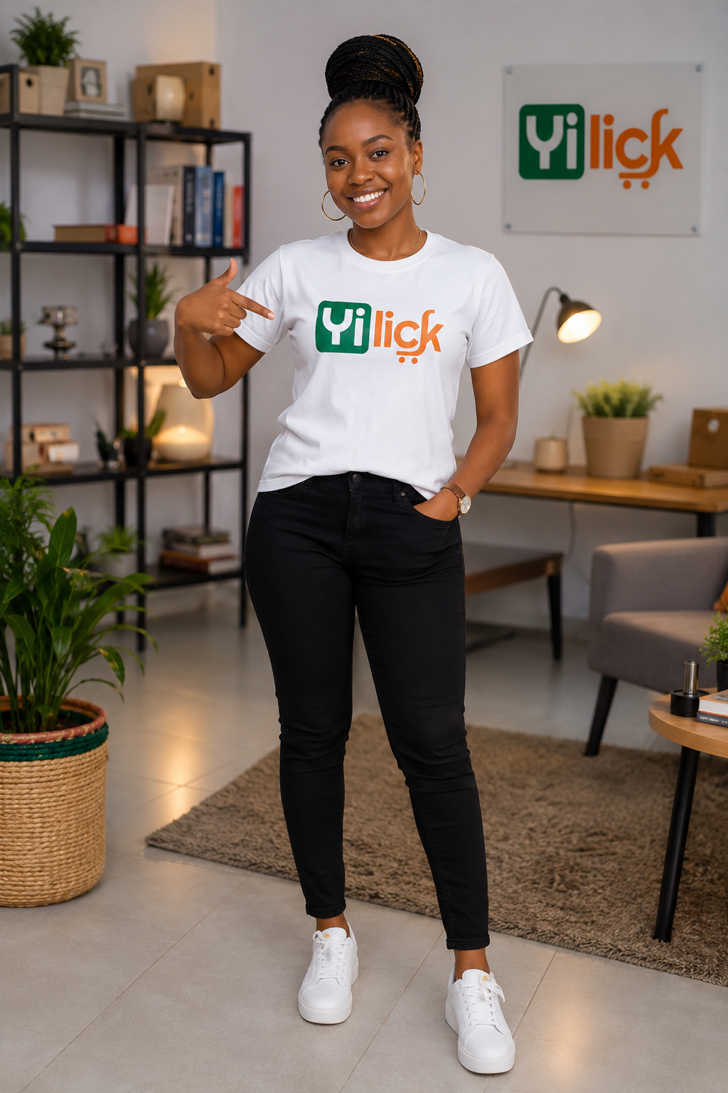 Stylish Black Coffee Mug with Custom Logo for sale in Kampala - Yilick