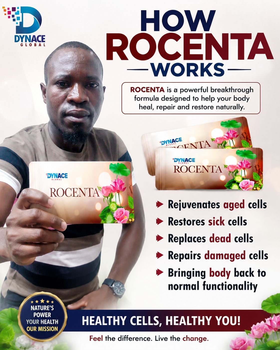 Rocenta: Natural Cell Rejuvenation Formula for sale in Kampala - Yilick