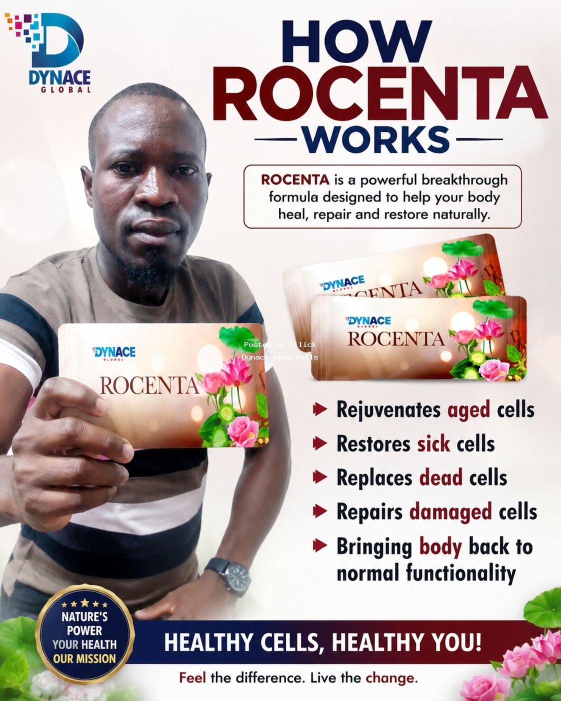 Rocenta: Natural Cell Rejuvenation Formula for sale in Kampala - Yilick