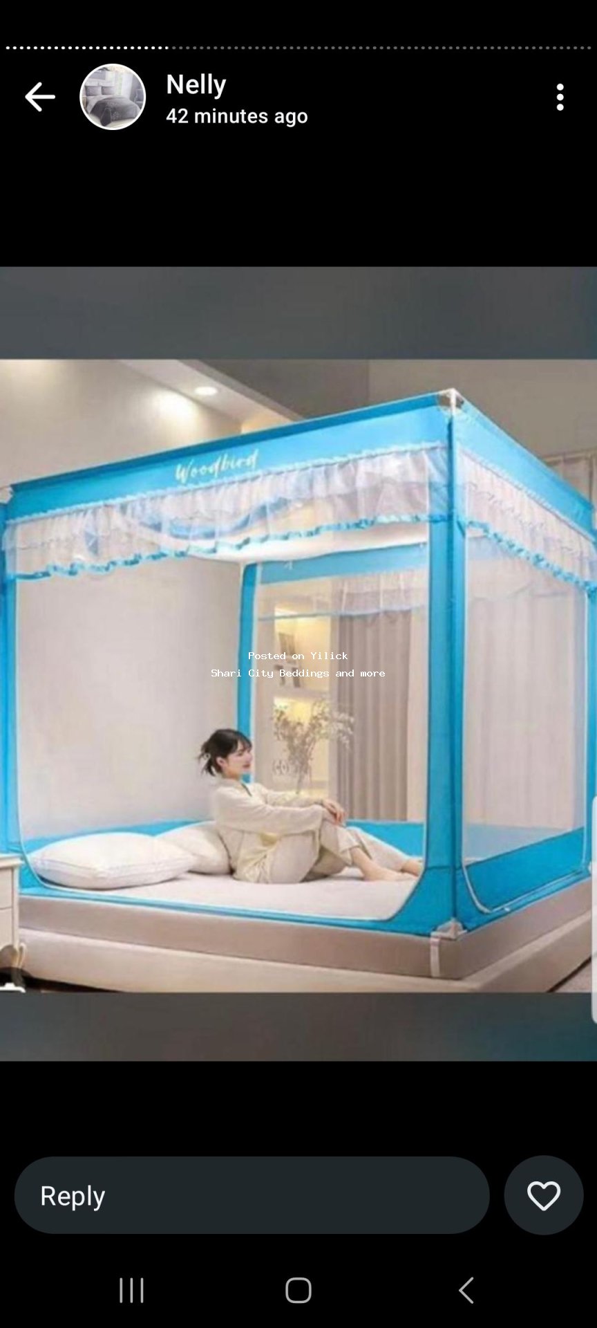 Stylish Mosquito Net Canopy - Blue for sale in Kampala - Yilick