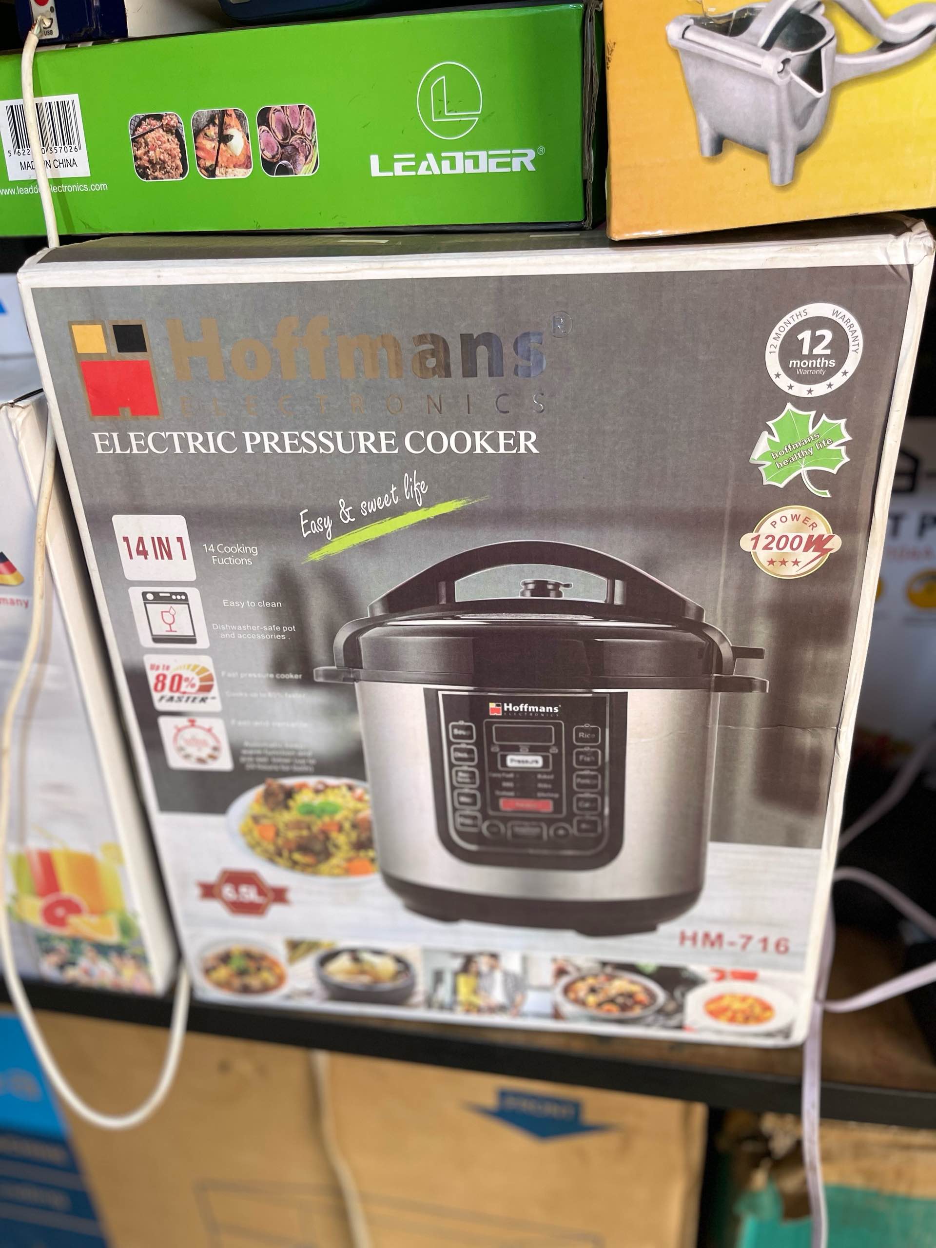 Hoffmans Electric Pressure Cooker for sale in Kampala - Yilick