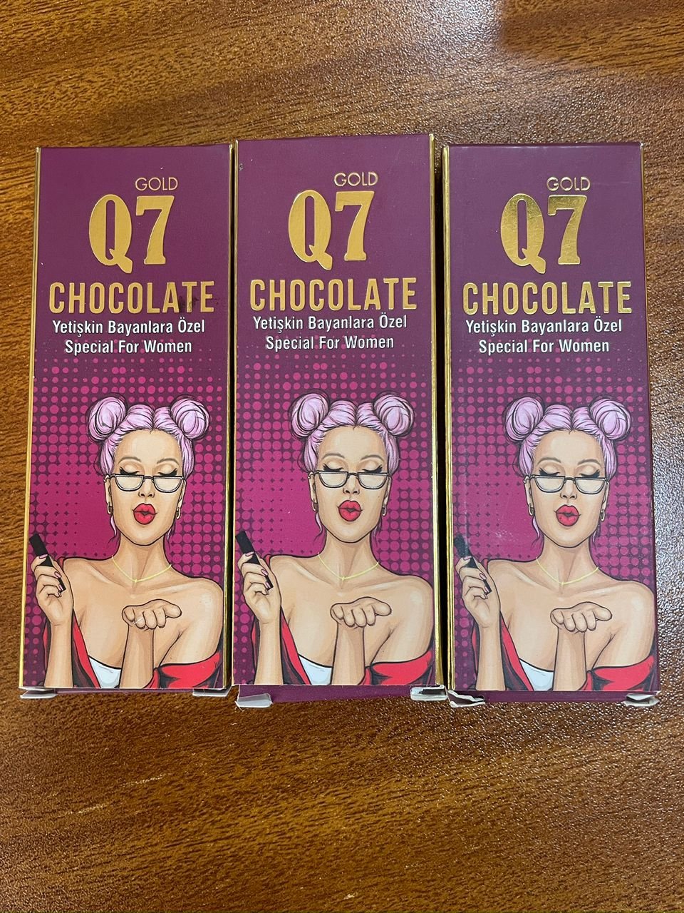 Q7 gold chocolate for women.1 sachet for sale in Kampala - Yilick