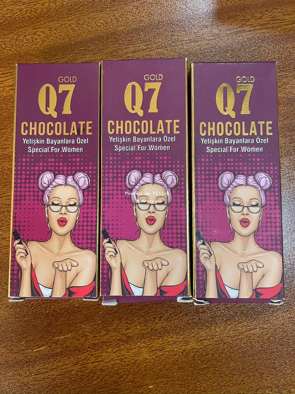 Q7 gold chocolate for women.1 sachet for sale in Kampala - Yilick