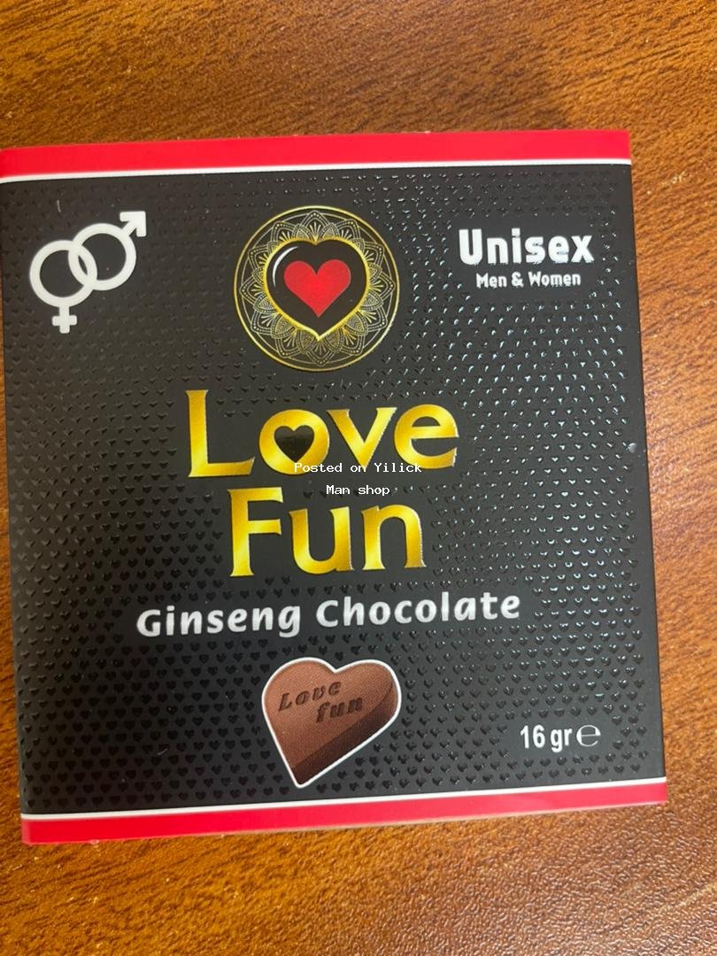 Love fun ginseng chocolate for men.1 piece for sale in Kampala - Yilick