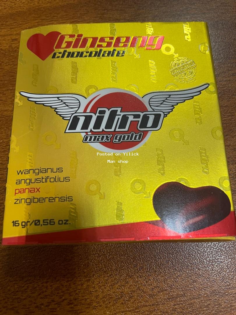 Nitro max ginseng chocolate for men.1 piece for sale in Kampala - Yilick