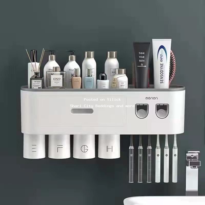 Stylish Wall-Mounted Bathroom Vanity Organizer for sale in Kampala - Yilick