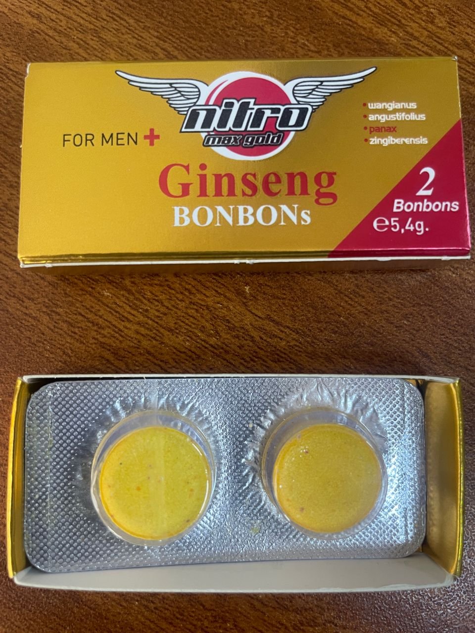 Nitromax ginseng bonbons for men.2 tabs for sale in Kampala - Yilick