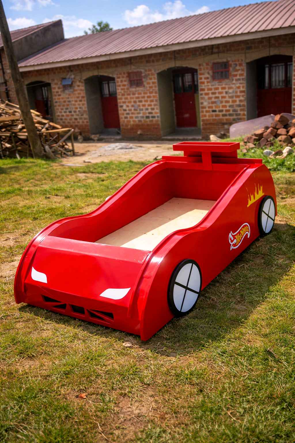 kids car beds 3 by 6 children bed for sale in Kampala - Yilick