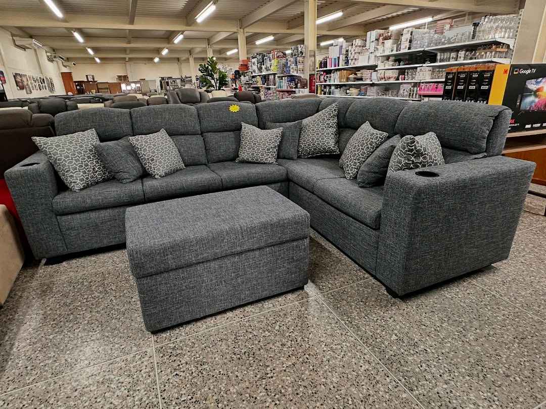 L shape Sofa Set With Cupholders for sale in Wakiso - Yilick