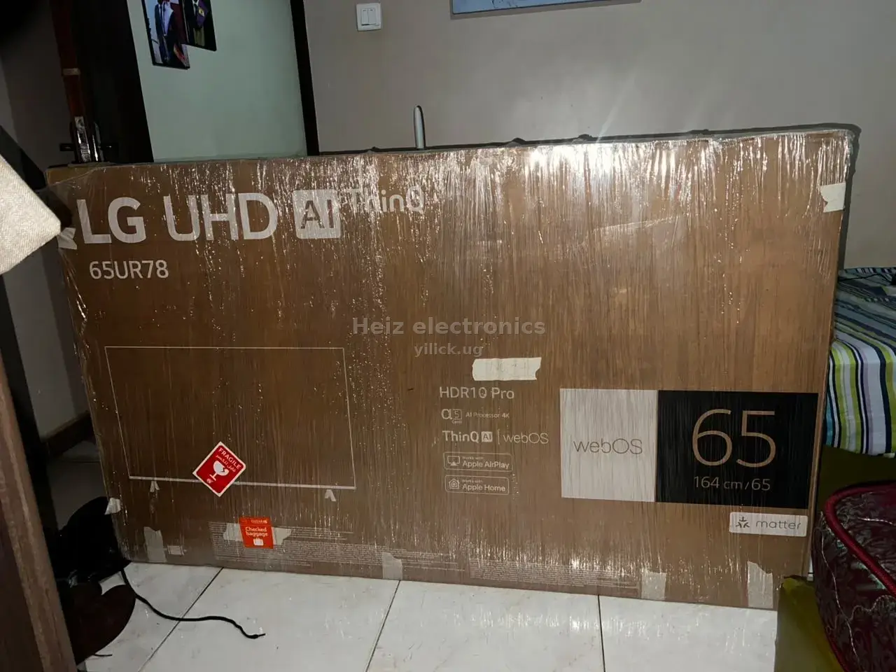 LG UHD AI ThinQ 65-Inch Smart TV - 65UR78 Model for sale in Kampala - Yilick