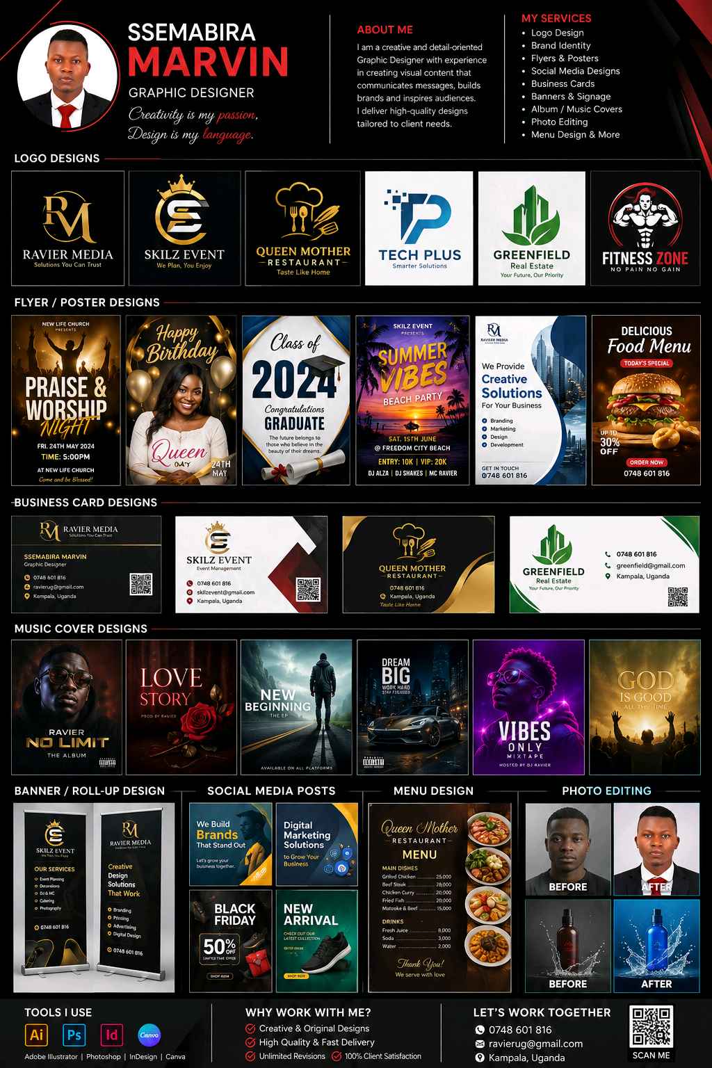 Brand identity for sale in Kampala - Yilick