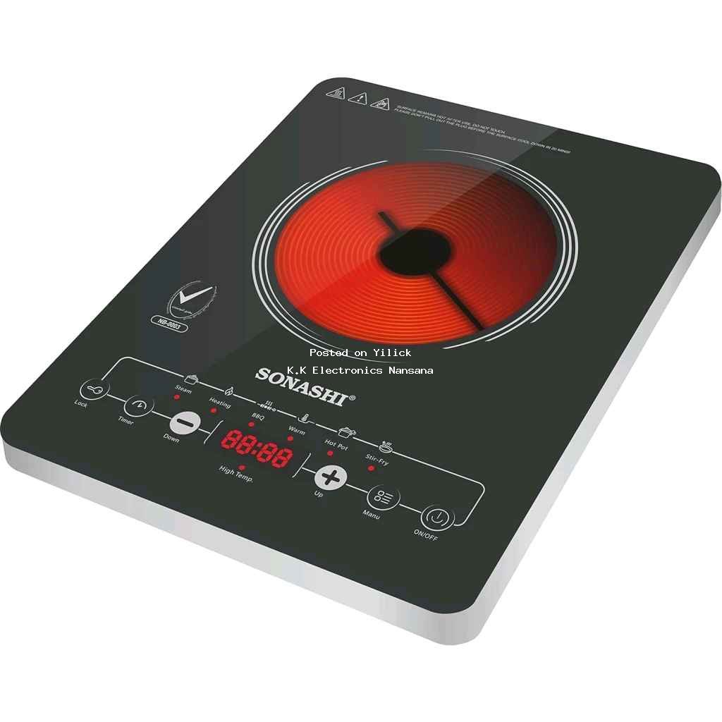 Single Hotplate Infrared CookerTouch Panel ControlsDial Temperature Controls4 Digit LED Display2200W Power (max.)650degC (max.) Temperature Output for sale in Kampala - Yilick