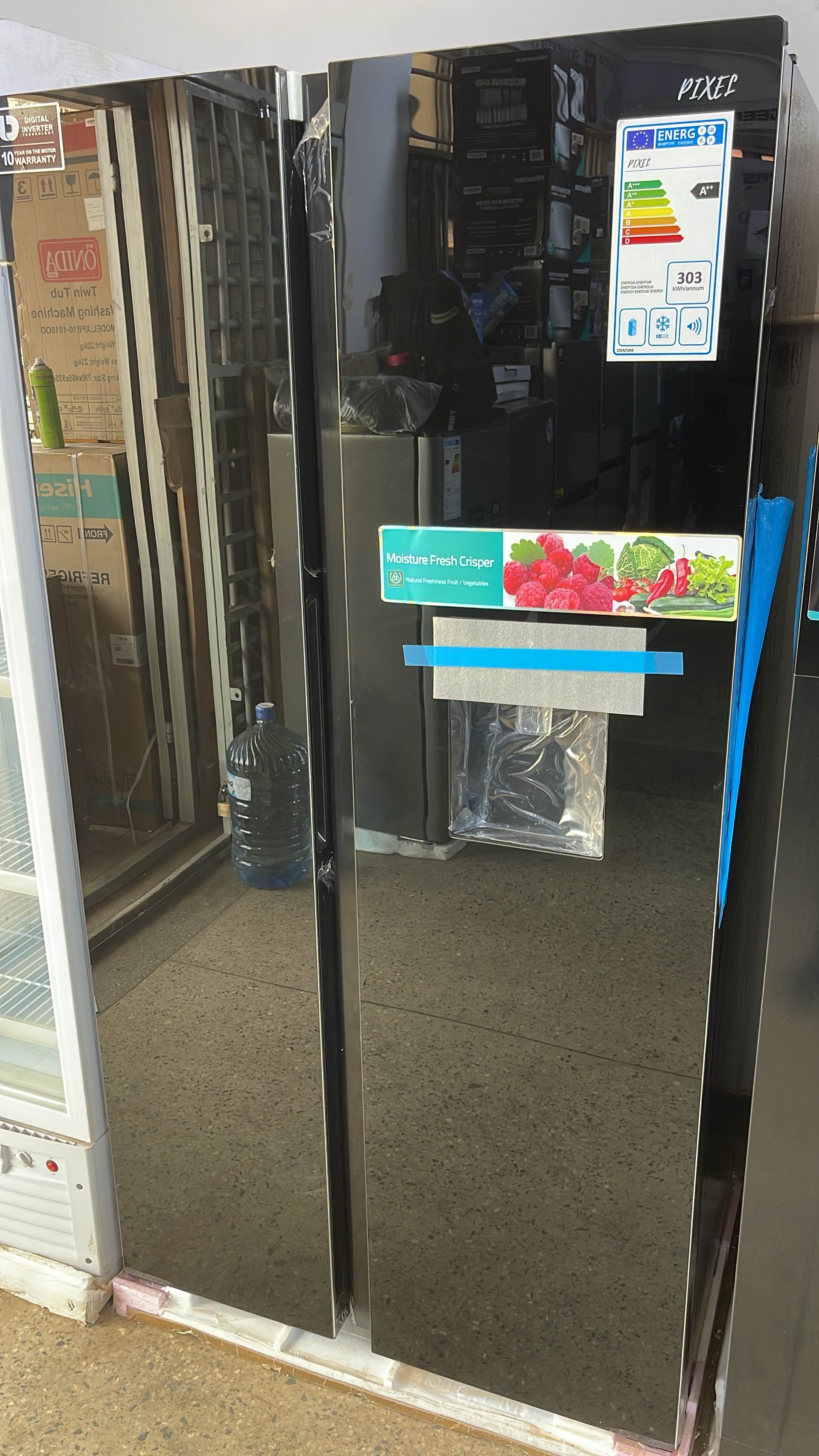 Pixel side by side fridge for sale in Kampala - Yilick
