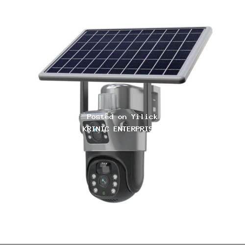 LC-STAR Solar Two Screens Outdoor Security Camera 4K Ultra HD for sale in Kampala - Yilick