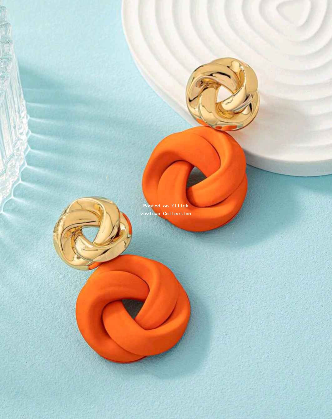 metallic paint earrings for sale in Wakiso - Yilick