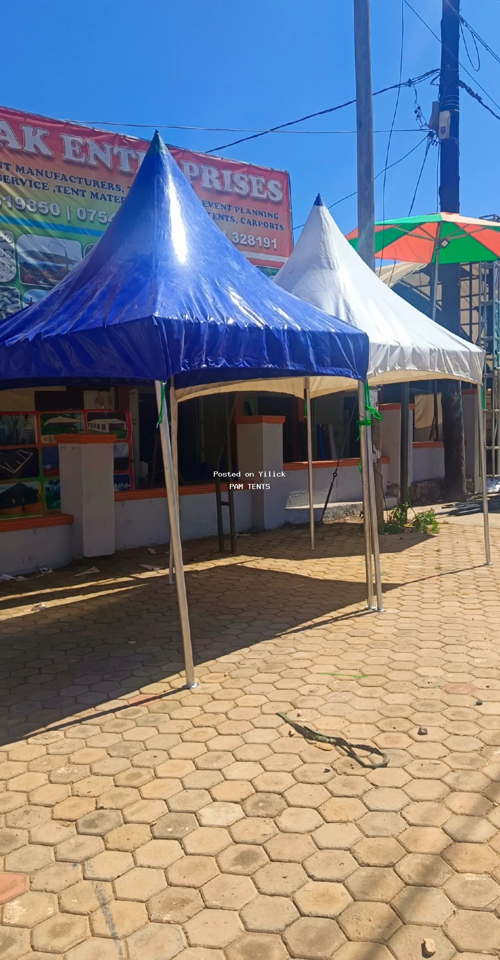 cake tent blue and white for sale in Kampala - Yilick