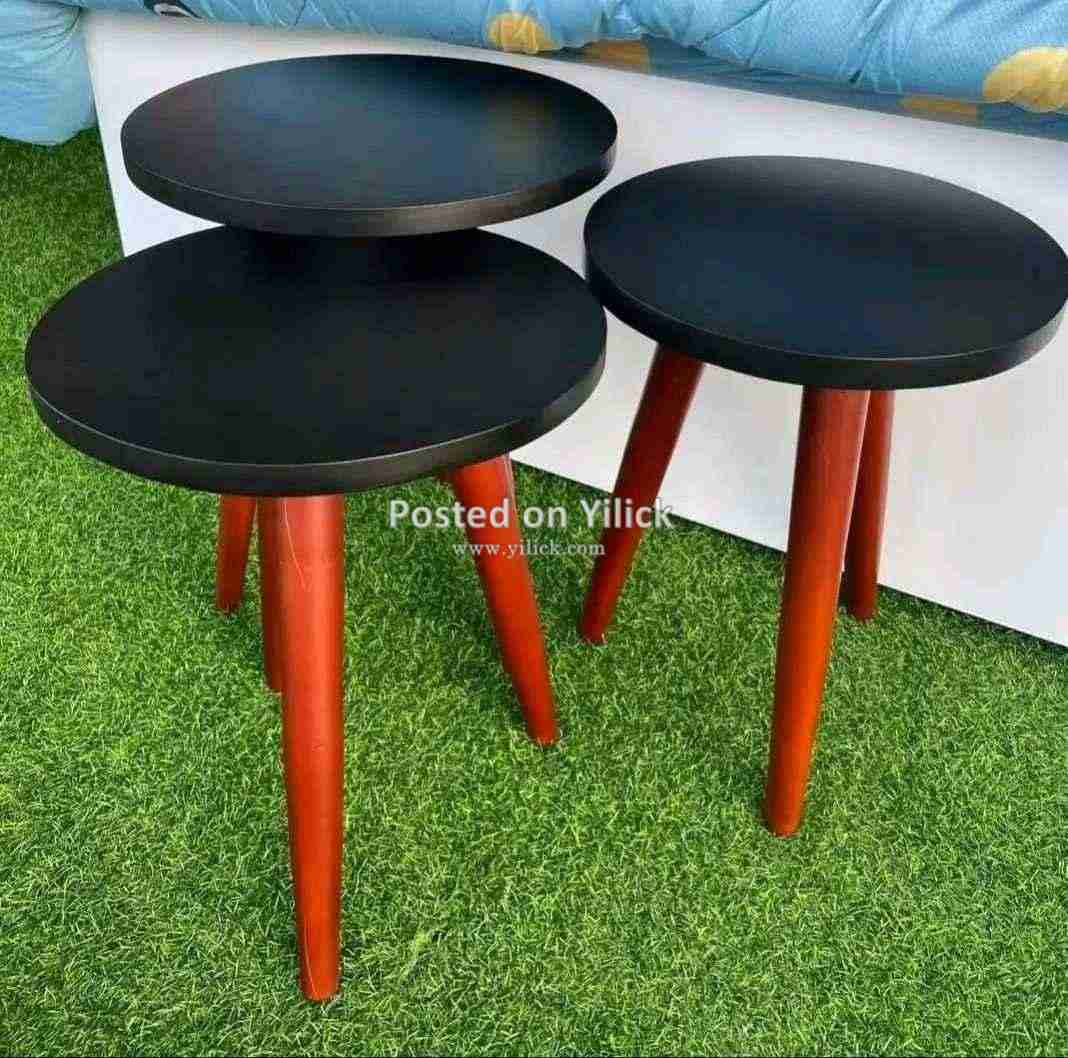 Three round stools for sale in Kampala - Yilick