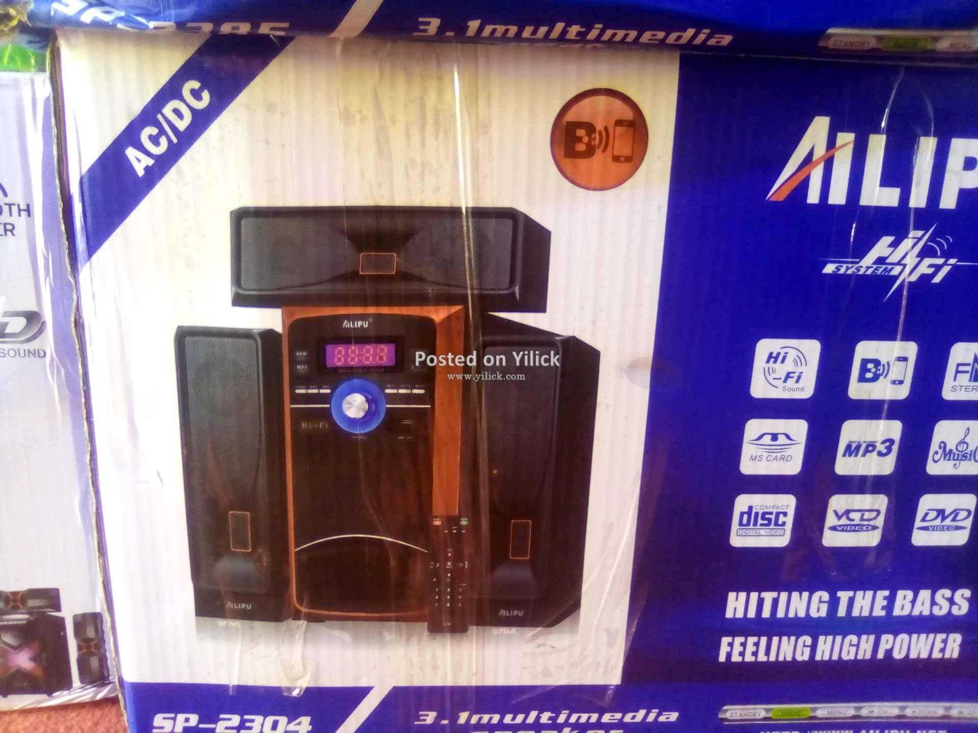 Alipu woofer 3.1 channel for sale in Kampala - Yilick