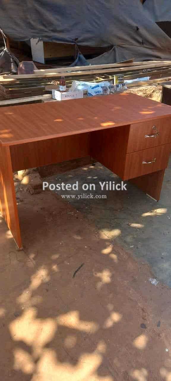 Brown office tables  for sale in Kampala - Yilick