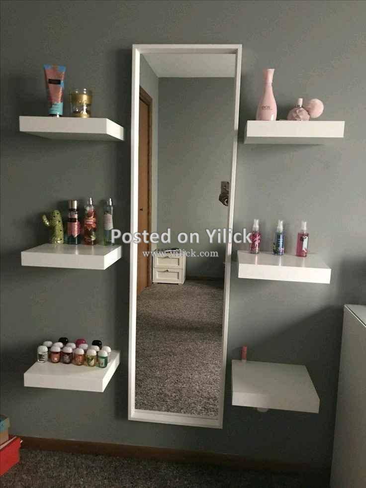 Dressing mirror white in color for sale in Kampala - Yilick
