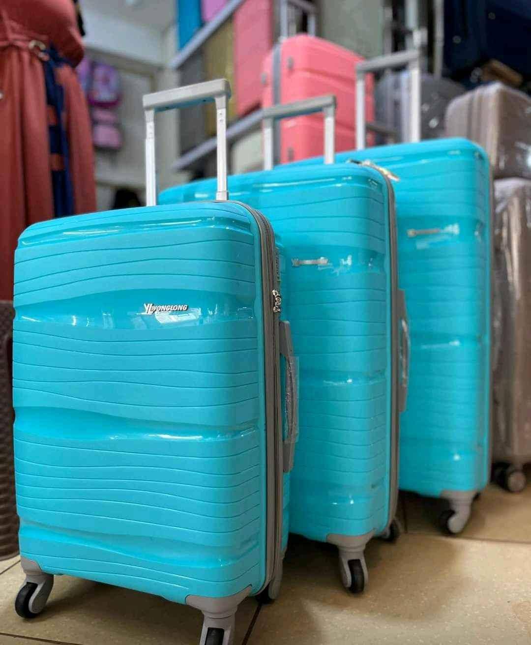 Rubber suitcases full set for sale in Kampala - Yilick