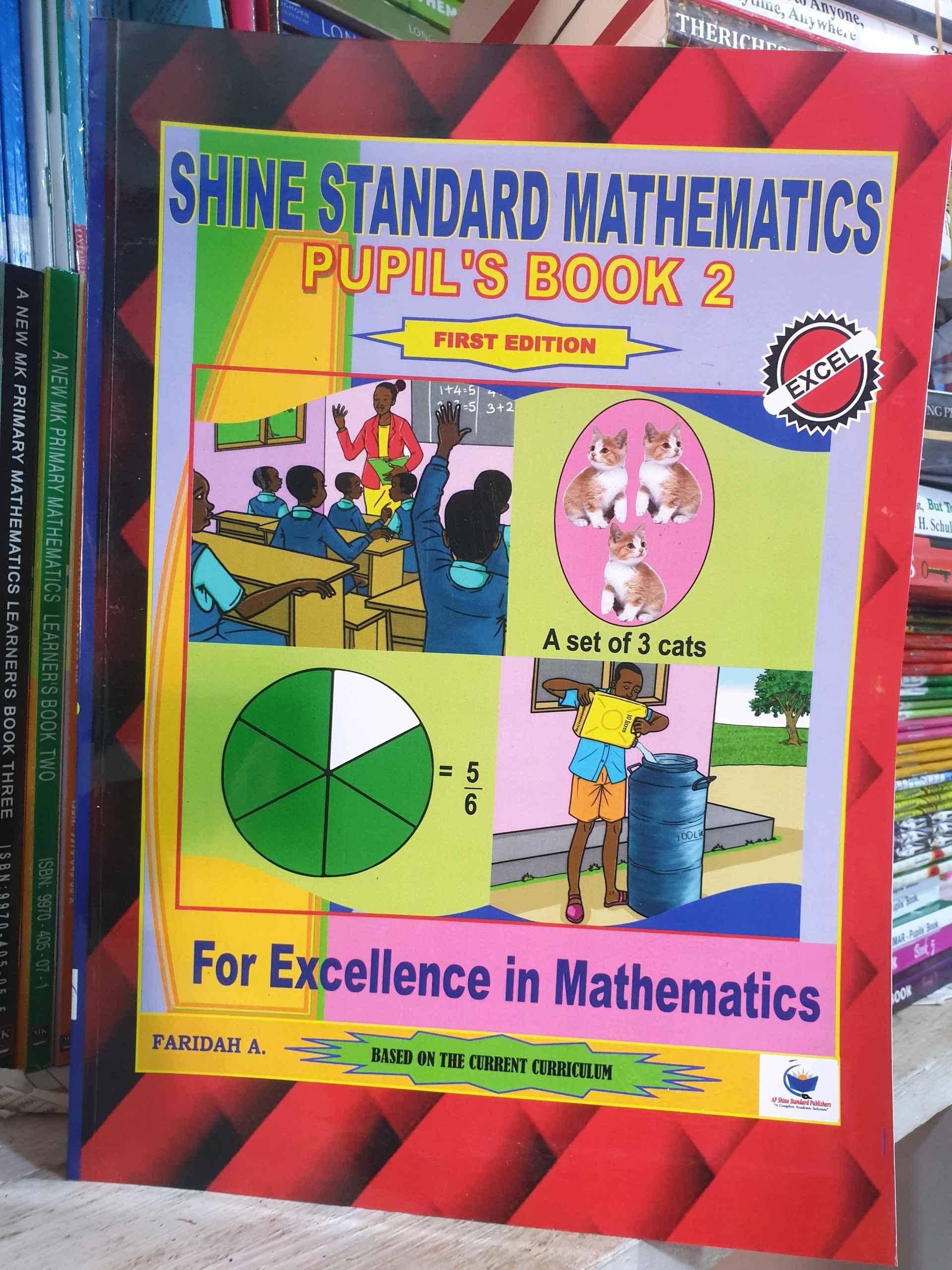 shine standard math in all classes for primary for sale in Kampala - Yilick