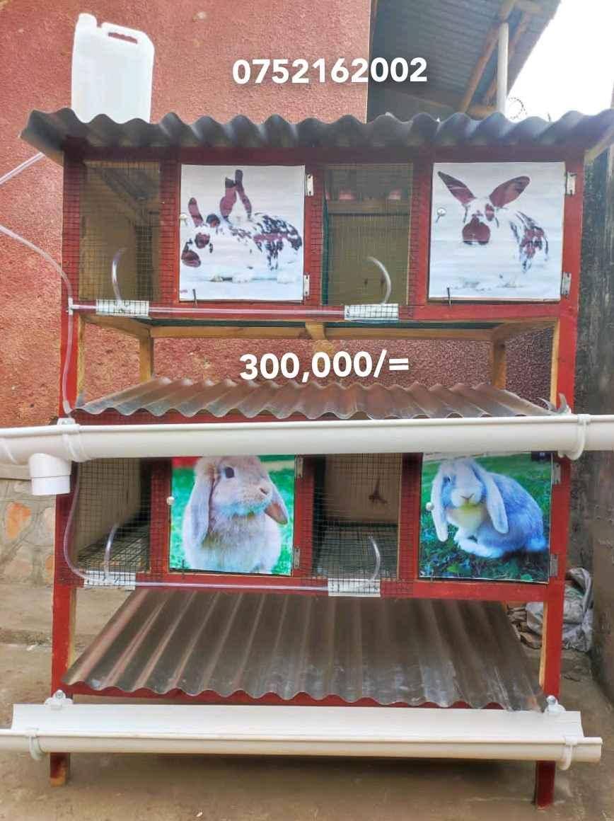 Rabbit Cages of 4Rooms , 6Rooms and 8Rooms for sale in Kampala - Yilick