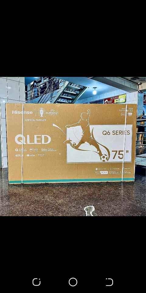 Qled 75inch Hisense for sale in Kampala - Yilick