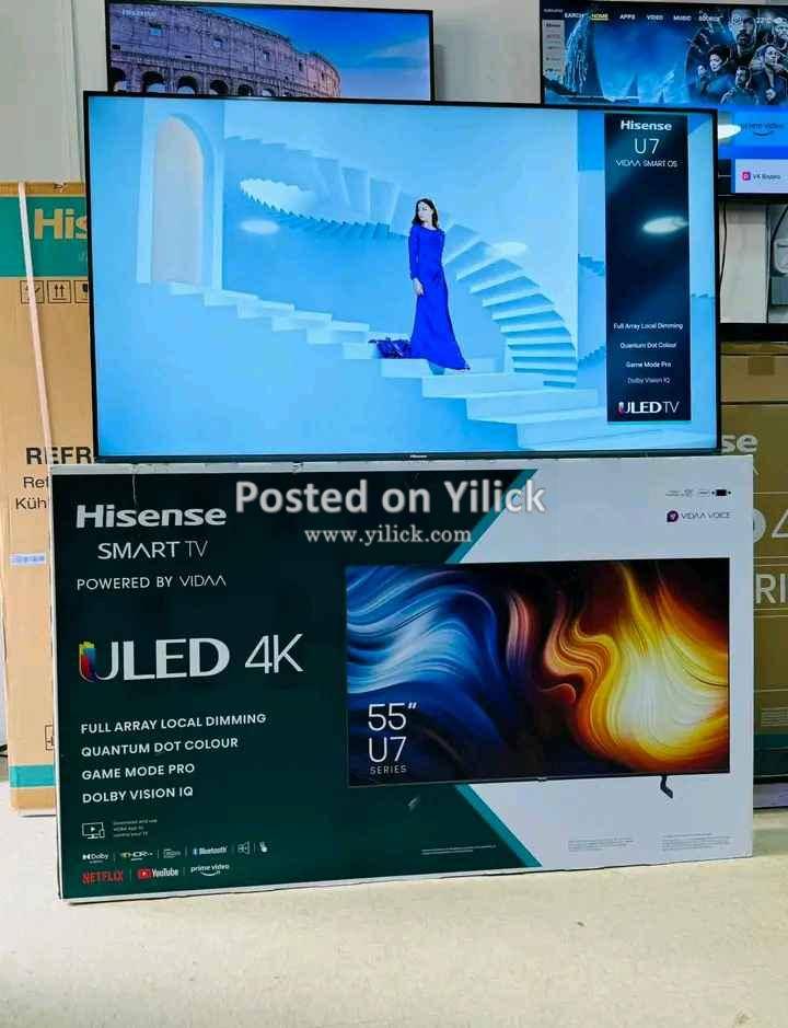Hisense uled 55 inch tv for sale in Kampala - Yilick