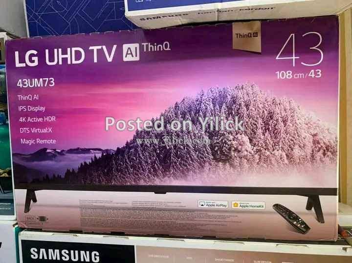 Lg 43 inch UHD smart tv  for sale in Kampala - Yilick
