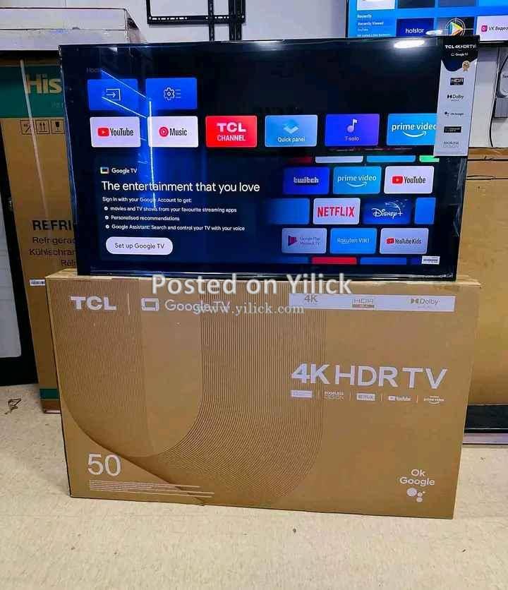 TCL 50 inch HDR tv for sale in Kampala - Yilick