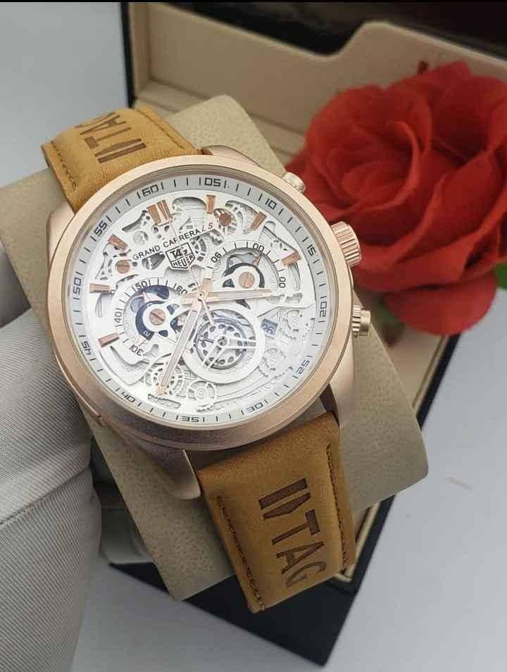 Grand Carrera Tag Heuer Watch - Mechanical, Leather for sale in Kampala - Yilick