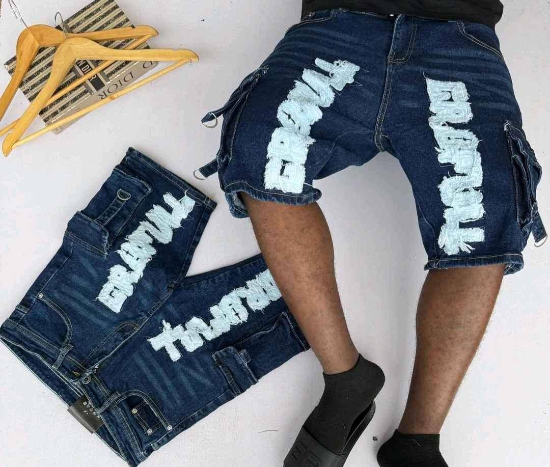 short casual jeans for sale in Kampala - Yilick