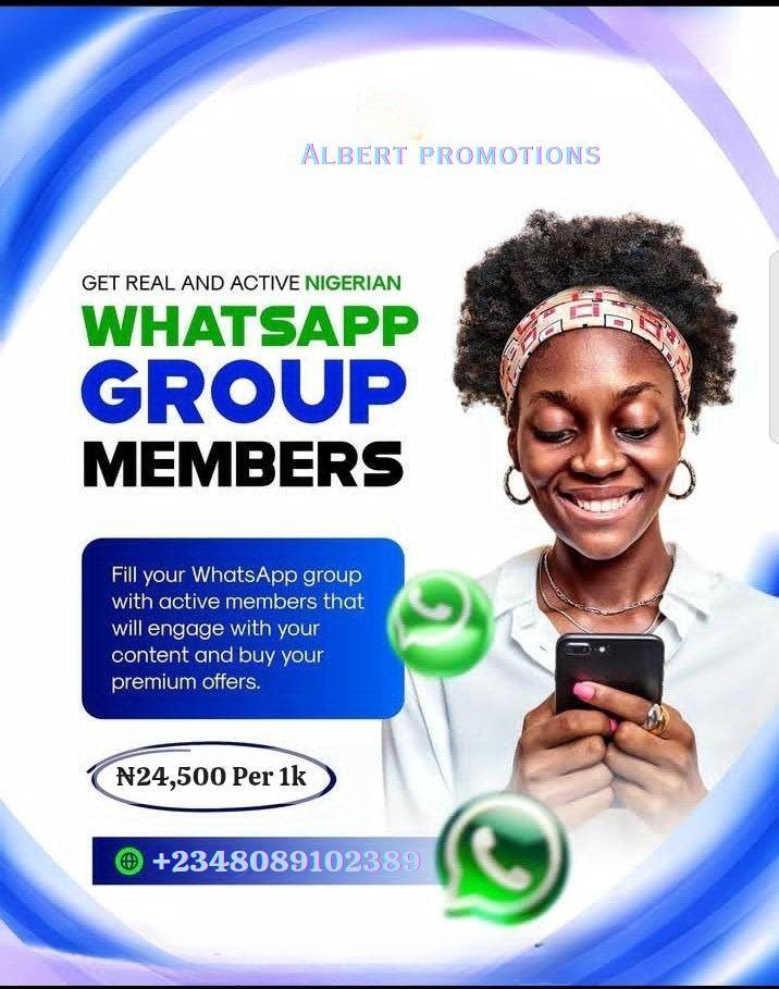 Grow Your Nigerian WhatsApp Group with Engaged Members for sale in Zombo - Yilick