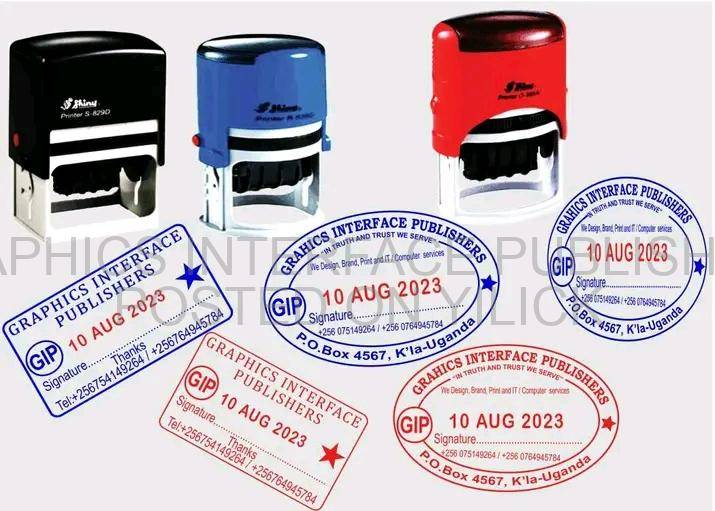 Selft Inking Stamps Machines  for sale in Kampala - Yilick
