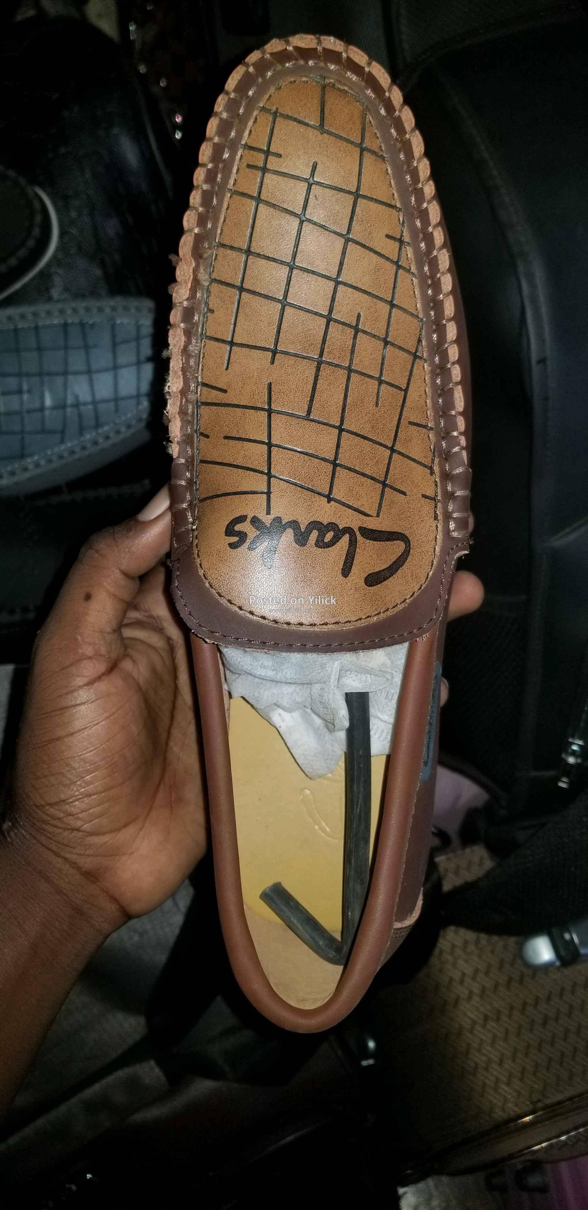 Brown clarks moccasins  for sale in Kampala - Yilick