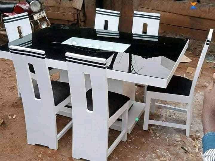6 seater dining set for sale in Kampala - Yilick