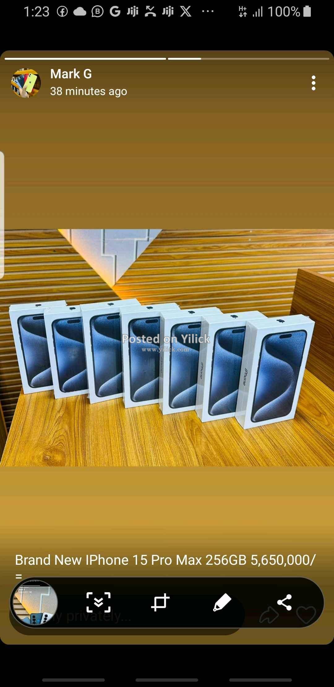 we have all types of phones at affordable price  for sale in Kampala - Yilick