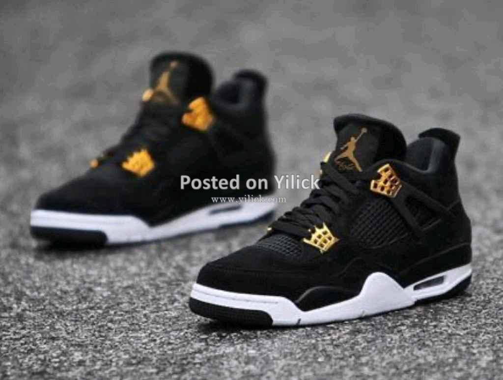Air Jordan 4 Royalty Retro Black for sale in Kampala - Yilick