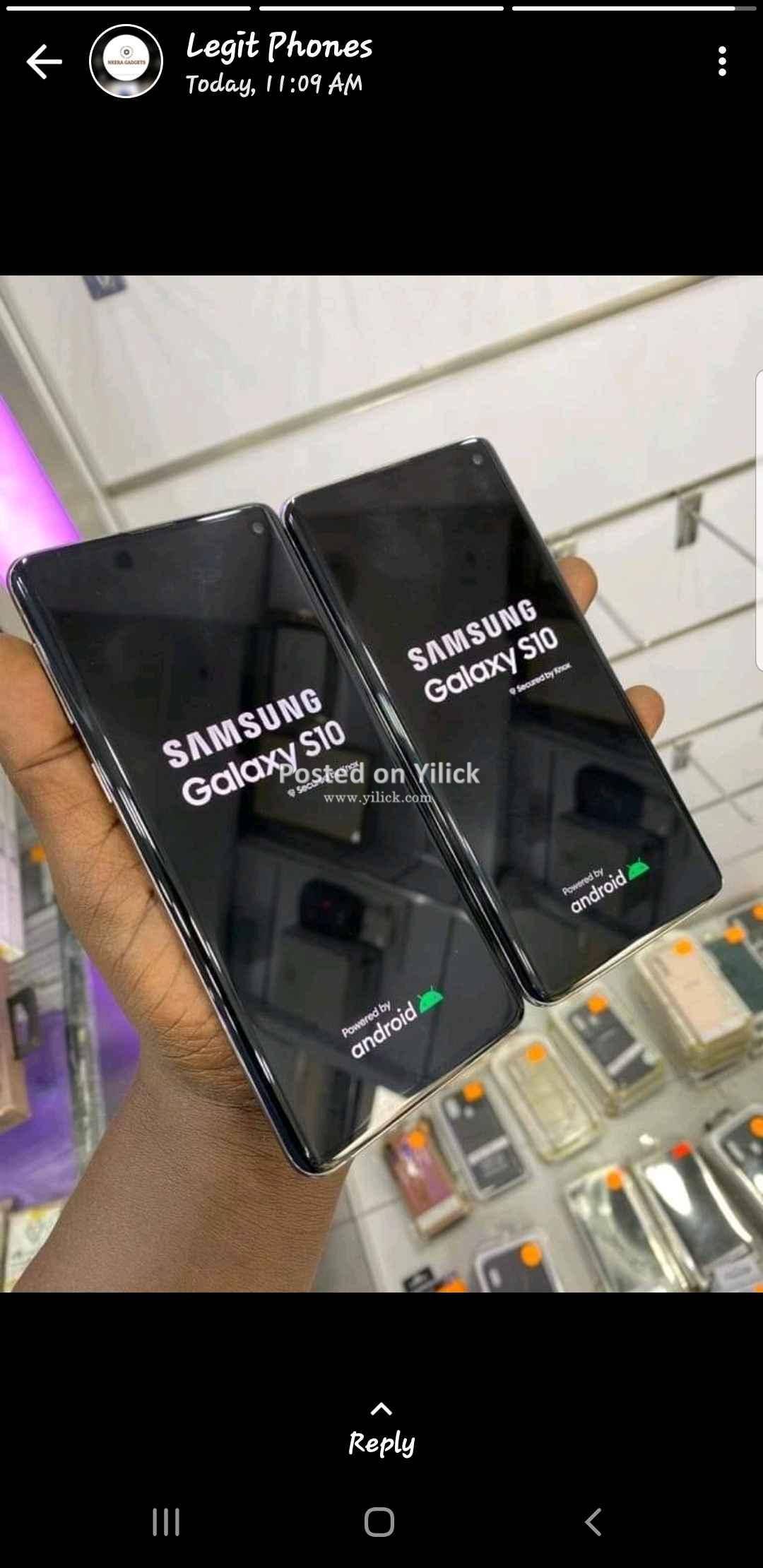 Samsung Galaxy S10 for sale in Kampala - Yilick