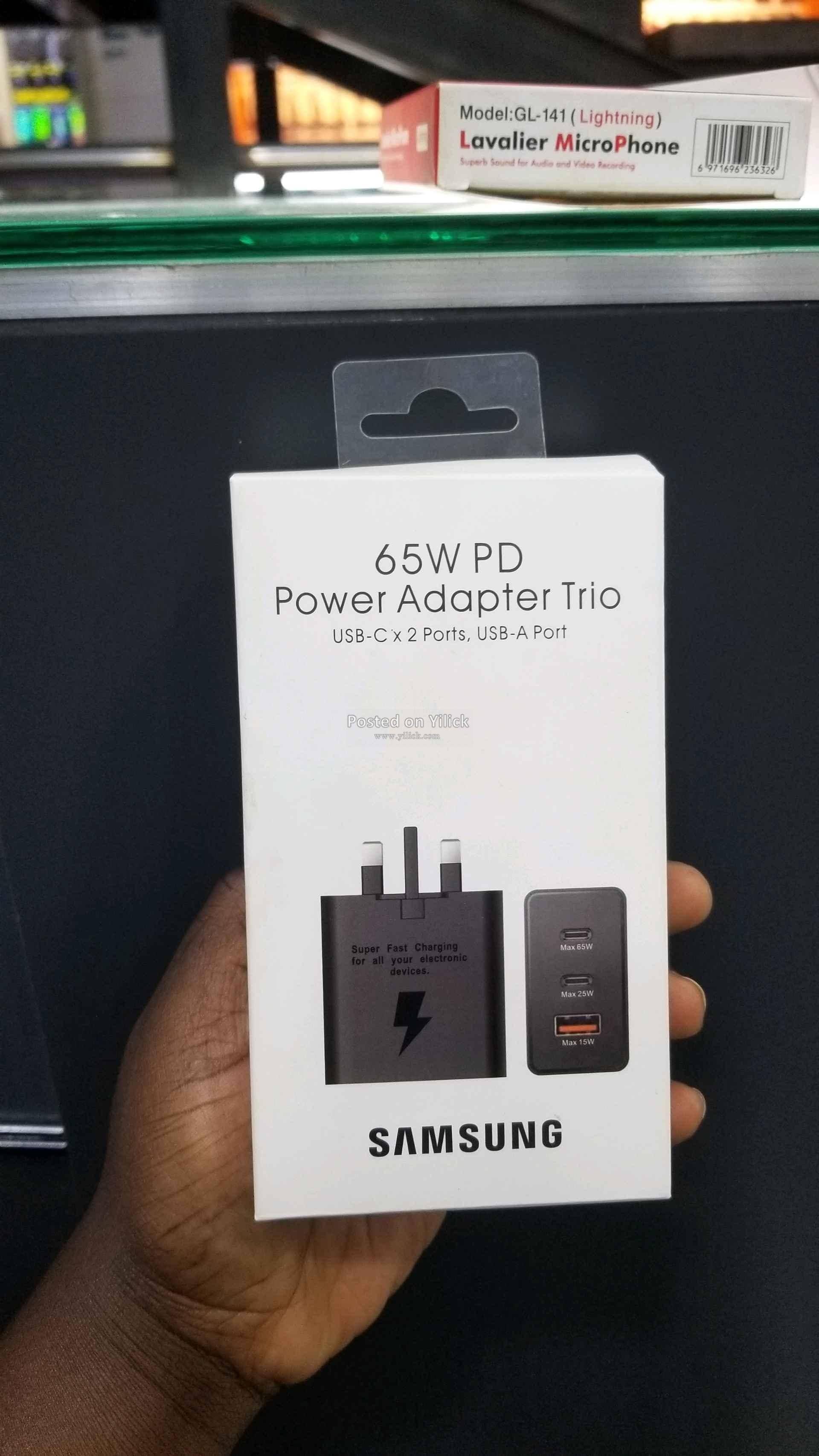 65PD power Adapter trio for sale in Kampala - Yilick