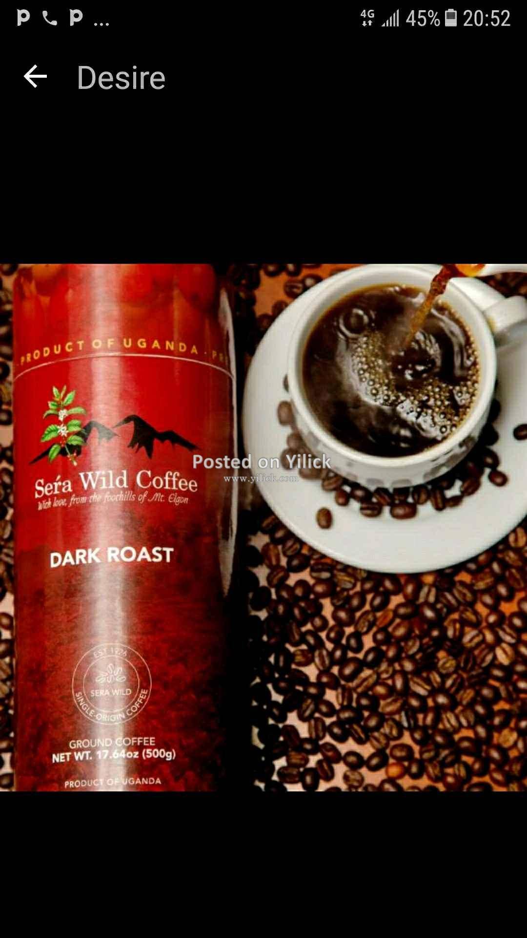 EE+ sera wild coffee  for sale in Kampala - Yilick