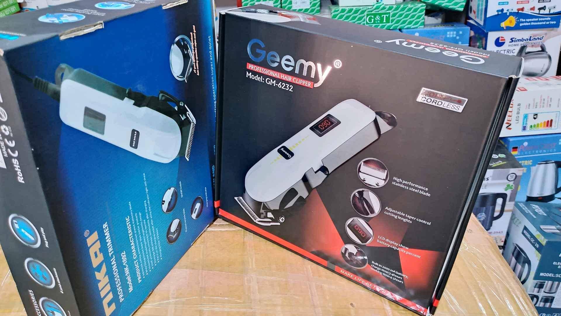 Geemy Hair Clipper rechargeable for sale in Kampala - Yilick
