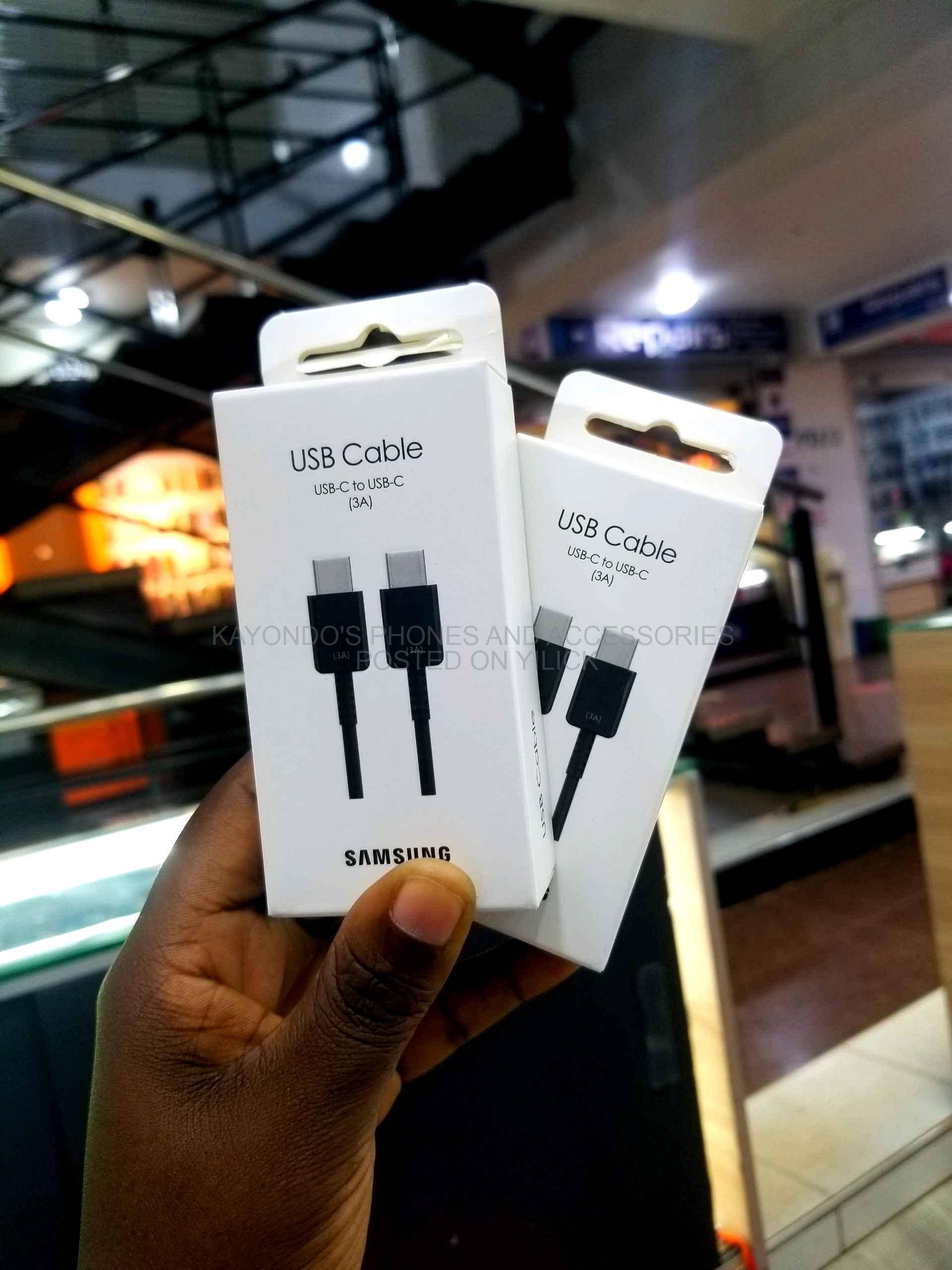 type C to C cable for sale in Kampala - Yilick